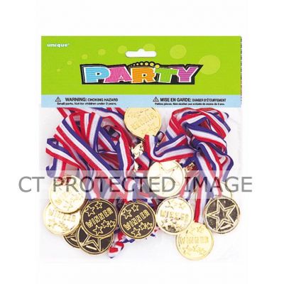  Winner Medals (pack quantity 24) 