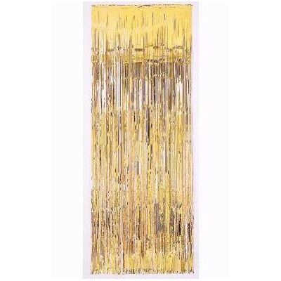 91.5x241cm Gold Door Curtain