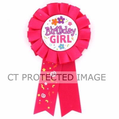 Birthday Girl Award Ribbon