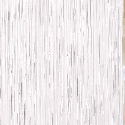 2.4m White Plastic Curtain Door Curtain