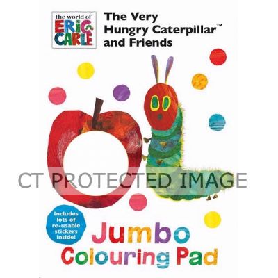 Hungry Caterpillar Jumbo Colouring Pad