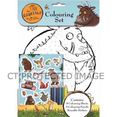 The Gruffalo Colouring Set