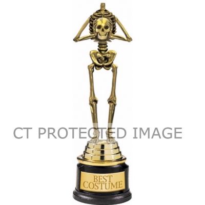 Skeleton Best Costume Trophy