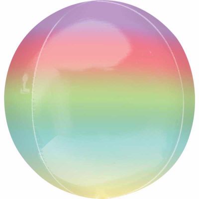 15 Inch Ombre Rainbow Orbz
