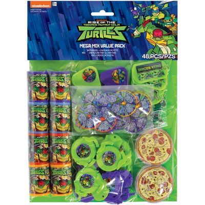 48pc Rise Of The Tmnt Favour Pack