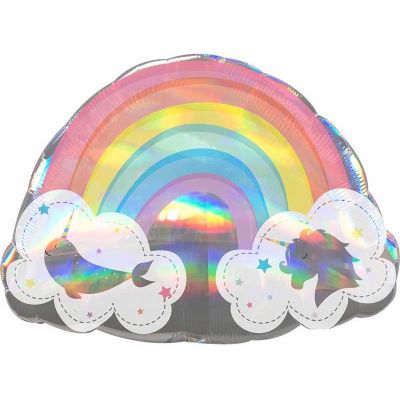 Magical Rainbow Holographic Supershape