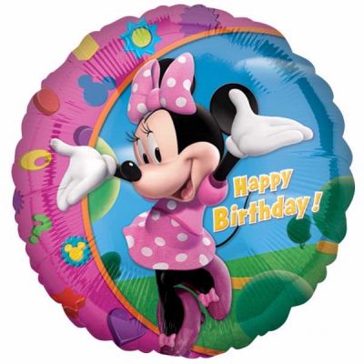 Minnie Happy Birthday 18 Inch Foil Balloon