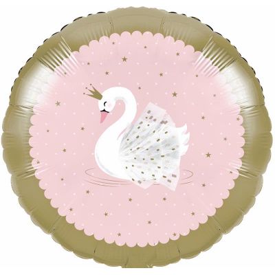 18 Inch Stylish Swan Party Foil Balloon