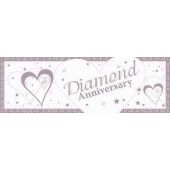 60th Anniversary Party Decorations Diamond Wedding Anniversary Party