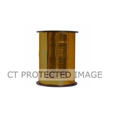 5mmx250m Gold Metallic Curling Ribbon