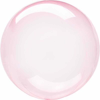 18 Inch Crystal Clearz Dark Pink Balloon