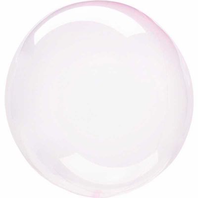 18 Inch Crystal Clearz Light Pink Balloon