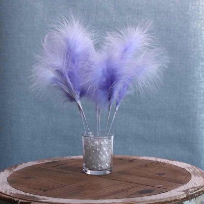 Light Purple Fluff Feather Bunch