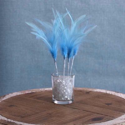 Baby Blue Narrow Feather Bunch