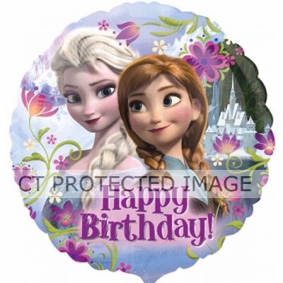 Frozen Happy Birthday Foil Balloon