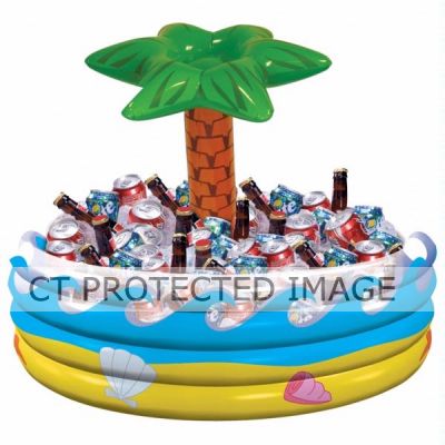 Palm Tree Inflatable Cooler