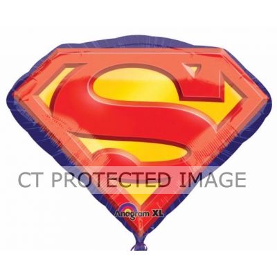 Superman Emblem Super Shaped Foil Balloon