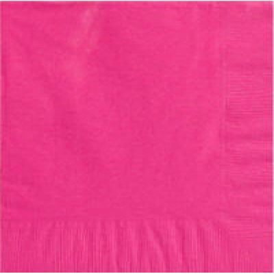  2ply Apple Red Dinner Napkins (pack quantity 20) 