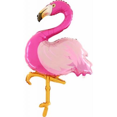 Flamingo Shaped Foil Balloon