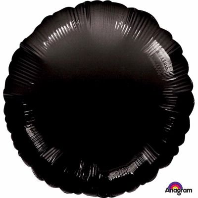 18 Inch Black Circe Foil Balloon