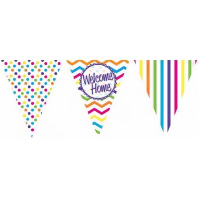 Welcome Home Flag Bunting