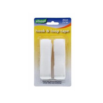 Hook And Loop Tape ( White )