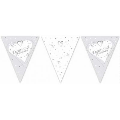 3.7m Diamond Anniversary Flag Bunting