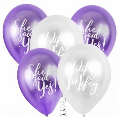  12 Inch Bride Squad Balloons (pack quantity 5) 