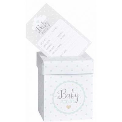 20 Unisex Prediction Cards & Post Box