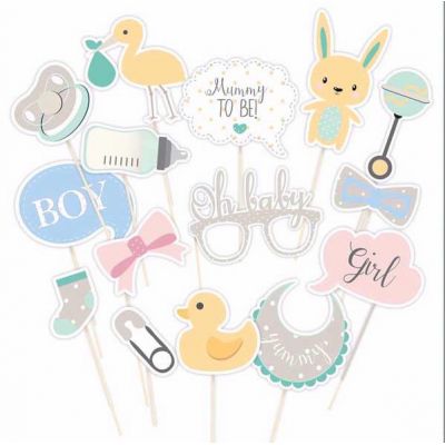 15pc Ready To Pop Unisex Photo Props