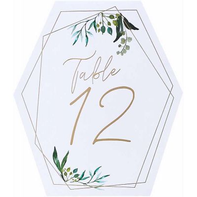 Table Numbers (pack quantity 12)