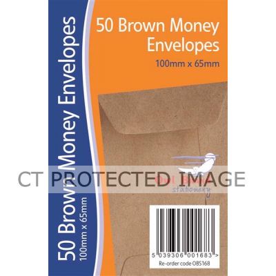  Dinner Money Envelopes (pack quantity 50) 