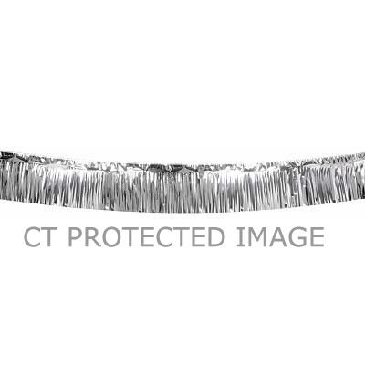 6m Silver Metallic Fringe Decoration