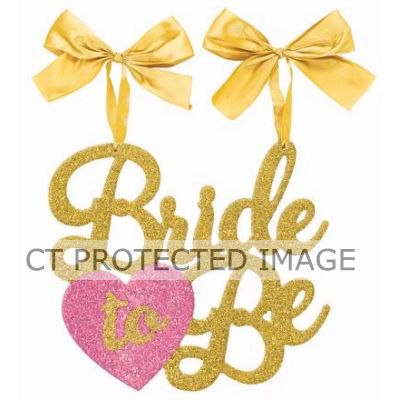 Bride To Be Chair Sign