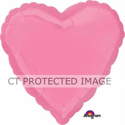 18 Inch Bright Pink Heart Foil
