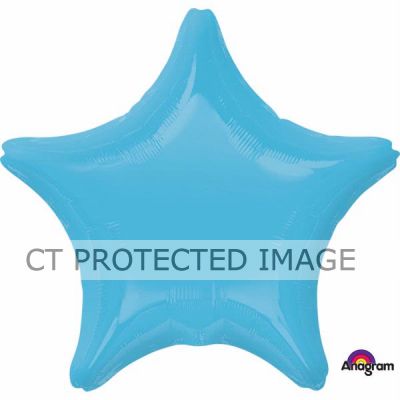19 Inch Caribbean Blue Star Foil