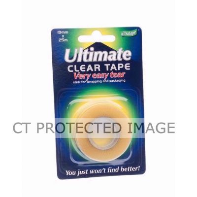 19mmx25m Ultimate Easytear Tape  8s