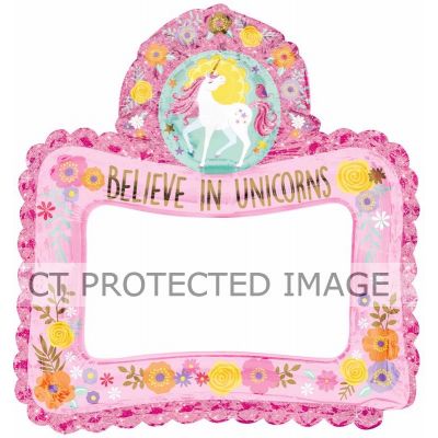 Believe In Unicorns Inflatable Frame
