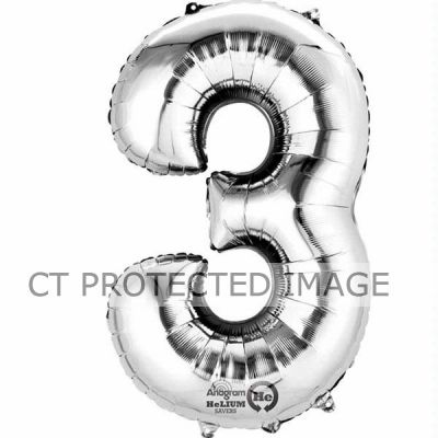 16 Inch Number 3 Silver Air-fill Foil