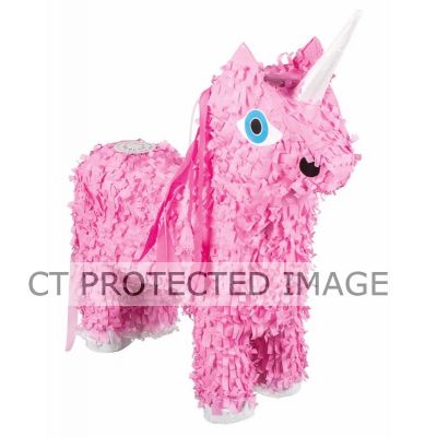 Pink Unicorn Head Pinata