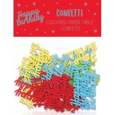 Happy Birthday Paper Confetti