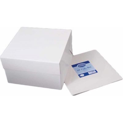 10x10 Inch Cake Box With Lid