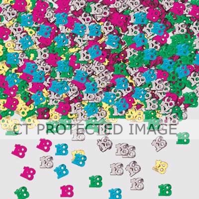 18th Birthday Multi Confetti