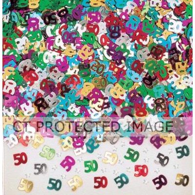 50th Birthday Multi Confetti