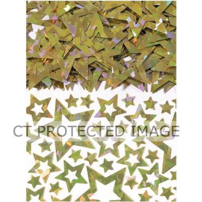 Shimmer Star Gold Confetti