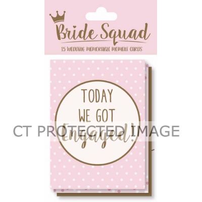 15pc Wedding Moment Cards