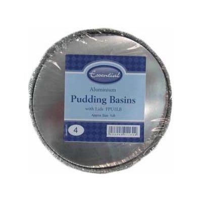  1lb Silver Pudding Basin (pack quantity 4) 