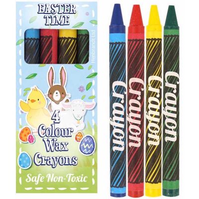  8cm Easter Crayons   (pack quantity 4) X120