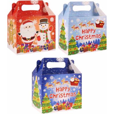 3assorted Xmas Lunch Box 12s