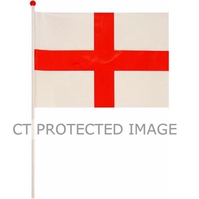  Pvc St George Hand Flag (pack quantity 50) 